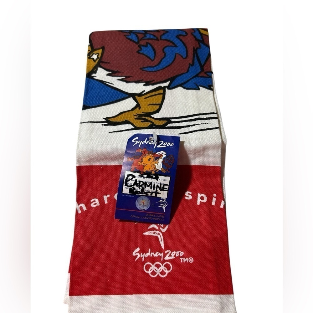 New Vintage Sydney 2000 Olympic Tea Towel "Olly" Linen House New with Tag